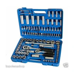 VALIGIA SET CHIAVI A BUSSOLA 108 PEZZI VANADIUM CON CRICCHETTO 108 PZ VANADIUM