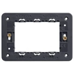 SUPPORTO 3 MODULI CON VITI PER SCATOLE 3 MODULI - VIMAR 21613