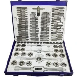 CASSETTA CON KIT FILIERA 110pz FILIERE MASCHI E FEMMINE EG101110