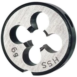 Max-Power COXT675008 Filiera In Acciaio HSS Per Filettatura Esterna M8