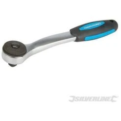 Chiave A Cricchetto Silverline A Sollecitazione Severa Attacco Da 3/8'' 200 Mm