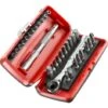 Valigetta 31 Pezzi Cricchetto Porta Punte R.PE 1/4'' + 28 Inserti 1/4 FACOM - R.PEJ31PB
