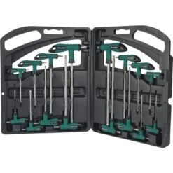 Brüder Mannesmann Mannesmann Kit Di Chiavi A Brugola 16 Parti