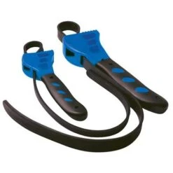 Silverline 2 Chiavi A Nastro Di Gomma 500 E 600 Mm