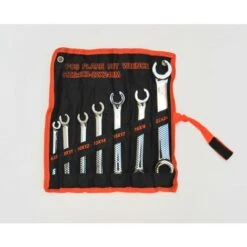 CHIAVI ESAGONALI APERTE SPACCATE TUBI FRENO RACCORDI FRENI 7 PEZZI DA 6 A 24 C