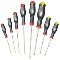 USAG 324 SH 8 SERIE SET KIT 8 GIRAVITI PROFESSIONALI CACCIAVITI A CROCE E TAGLIO