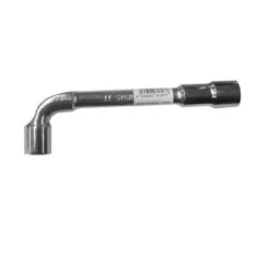 - CHIAVE TUBOLARE A PIPA IN ACCIAIO FINITUTA LUCIDA 18MM