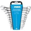 SET KIT 12 PZ CHIAVI COMBINATE METRICHE FISSE E STELLA 6-22 MM FERVI 0073