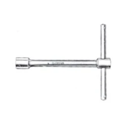 ORECA-CHIAVE A T BOCCA ESAGONALE MODELLO CORTO Mm 8 CROMATE