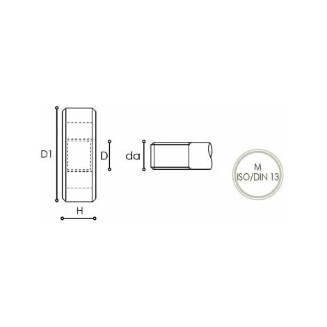 CARMON FM6100 FILIERA FILIERE PER FILETTATURA METRICA SU ACCIAI COMUNI DIN 22568-M 4 X 0.7 M 4 X 0.7 3 CARMON FM6100 FILIERA FILIERE PER FILETTATURA METRICA SU ACCIAI COMUNI DIN 22568-M 4 X 0.7 M 4 X 0.7 - immagine 3