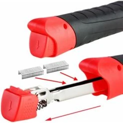 Graffatrice A Martello Cucitrice In Acciaio Inossidabile Per Graffette Da 6, 8, 10, 12, 14 Mm 7 Graffatrice A Martello Cucitrice In Acciaio Inossidabile Per Graffette Da 6, 8, 10, 12, 14 Mm -Negozio al dettaglio Ks Tools || No name || Beta 18458550 3