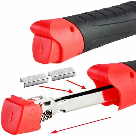 Graffatrice A Martello Cucitrice In Acciaio Inossidabile Per Graffette Da 6, 8, 10, 12, 14 Mm 3 Graffatrice A Martello Cucitrice In Acciaio Inossidabile Per Graffette Da 6, 8, 10, 12, 14 Mm - immagine 3