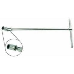 CHIAVE A T DOPPIO SNODO 18mm CHIAVI SNODATE SNODATA