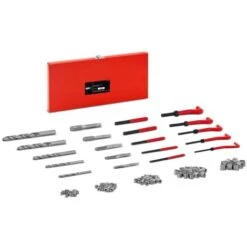 MSW Kit Riparazione Filetti M5 M6 M8 M10 M12 Set Ripristino Filettatura 131 Pezzi