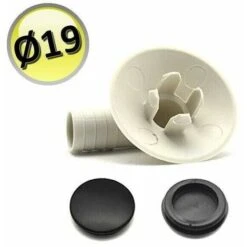 Raccordo A Pipa Per Scarico Condensa Delle Unita' Esterne Climatizzatori D 19mm