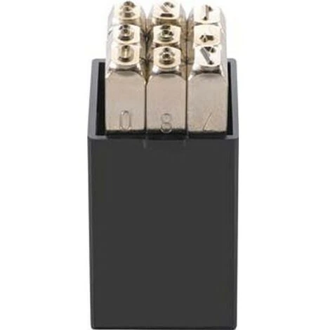 Gioco Di Numeri Da Colpire, Turnus, Altezza Carattere: 2 Mm 1 Gioco Di Numeri Da Colpire, Turnus, Altezza Carattere: 2 Mm