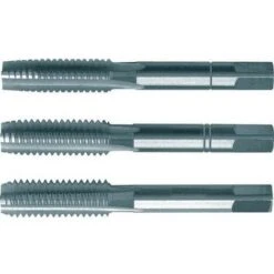 No Name Maschi A Mano Impostati, Iso Filo Regolare Metrico, 3 Unità, Discussione: M1,4, Passo 0,30 Millimetri, Lunghezza Totale 32 Millimetri Gambo Ø 2,5 Millimetri