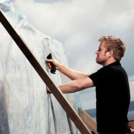 Rapid Pro R311 Graffettatrice A Martello In Acciaio Per Fissare Moquette, Tappetini In Gomma Piuma E Feltro Al Legno, Contiene Fino A 175 Graffette Piatte N. 140 Da 6-12 Mm, Confezionata In Blister 4 Rapid Pro R311 Graffettatrice A Martello In Acciaio Per Fissare Moquette, Tappetini In Gomma Piuma E Feltro Al Legno, Contiene Fino A 175 Graffette Piatte N. 140 Da 6-12 Mm, Confezionata In Blister - immagine 4