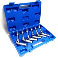 Set Kit 6 Chiavi Bussola Snodate Per Candelette Auto Diesel Lunghe Da 8 A 16 MM -Negozio al dettaglio Ks Tools || No name || Beta 29993978 3