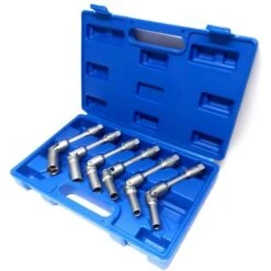 Set Kit 6 Chiavi Bussola Snodate Per Candelette Auto Diesel Lunghe Da 8 A 16 MM -Negozio al dettaglio Ks Tools || No name || Beta 29993978 4