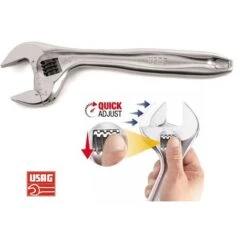 USAG 294 AD CHIAVE A RULLINO CON REGOLAZIONE RAPIDA-380 (50 Mm)