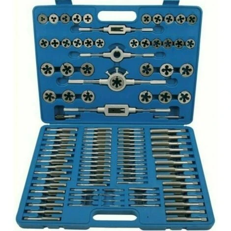 CASSETTA CON KIT FILIERA 110pz FILIERE MASCHI E FEMMINE PER FILETTATURA 1 CASSETTA CON KIT FILIERA 110pz FILIERE MASCHI E FEMMINE PER FILETTATURA