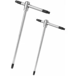 CHIAVE TORX A T ESAGONALE MASCHIO ACCIAIO AL CROMO VANADIO CON ASTA SCORREVOLE