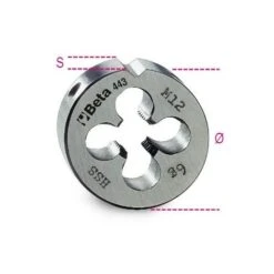 Beta FILIERE IN HSS PASSO FINE M6X0,75 ART.443