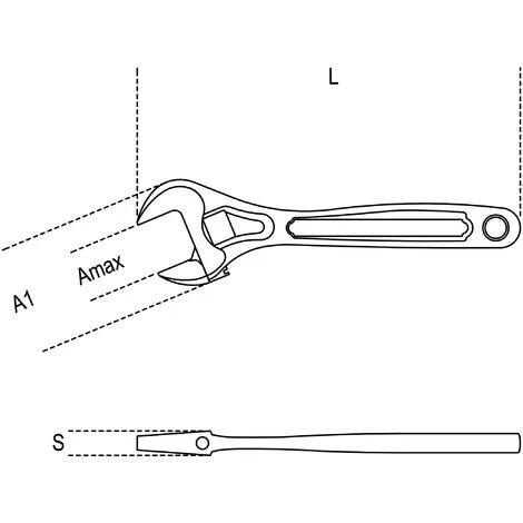 Beta CHIAVI A RULLINO FOSFATATE L 100 ART.111N 2 Beta CHIAVI A RULLINO FOSFATATE L 100 ART.111N - immagine 2