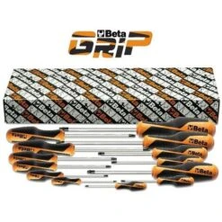 Beta SERIE DI 13 CHIAVI MASCHIO CON IMPUGNATURA PER VITI CON IMPRONTA TORX® ART. 1267TX/S13