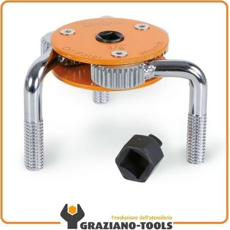 Chiave Autoregolabile A Tre Bracci Per Filtri Olio Destrorsa-Sinistrorsa - Beta 1493H 2 Chiave Autoregolabile A Tre Bracci Per Filtri Olio Destrorsa-Sinistrorsa - Beta 1493H - immagine 2