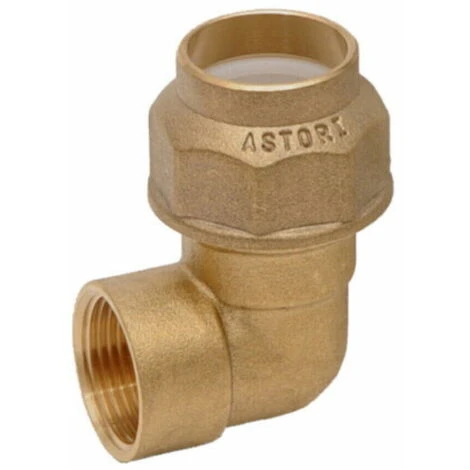 Raccordo Tubo Polietilene Gomito Femmina F Anima In Pvc Astori Varie Misure Misura: 20x1/2 2 Raccordo Tubo Polietilene Gomito Femmina F Anima In Pvc Astori Varie Misure Misura: 20x1/2 - immagine 2