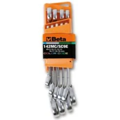 Set Chiavi Combinate Cricchetto Reversibile 9 Pz 142MC/SC9I Beta Tools