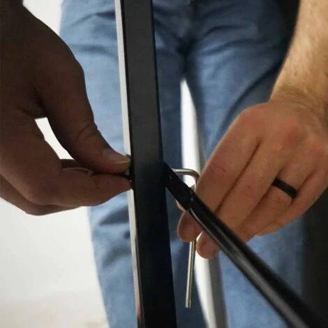 Set 9pz Chiavini Torx A L Con Buco Chiavi Extra Lunghi Al Cromo Vanadio 3 Set 9pz Chiavini Torx A L Con Buco Chiavi Extra Lunghi Al Cromo Vanadio - immagine 3