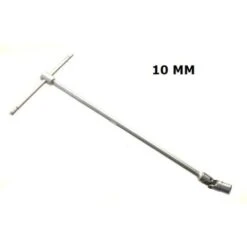 Chiave A T Con Snodo Misura 10mm Chiave A T Con Snodo Snodabile Misura 10 Mm Manico Scorrevole