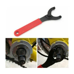 CHIAVE BICI BICICLETTA PERNO RIPARAZIONE RIMOZIONE PEDIVELLA PEDALE 160 MM 444 W
