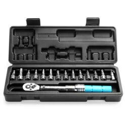 Kit Chiavi Dinamometriche Per Trasmissione Bici Riparazione Bici 1/4'' Bussola Meccanica Dr 2-14Nm