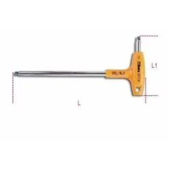 CHIAVE A T QUADRO MASCHIO DA 1/4' CON IMPUGNATURA - BETA 900T/44