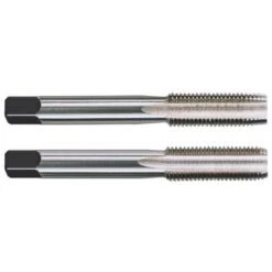 Serie 2 Maschi Maschio A Mano KRINO Passo Fino Filetto Metrico Filettatura M8 X 1