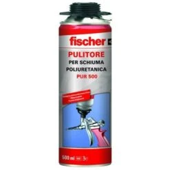 Fischer PUR 500 Pulitore Per Pistola E Per Schiuma Poliuretanica Non Indurita 00009286