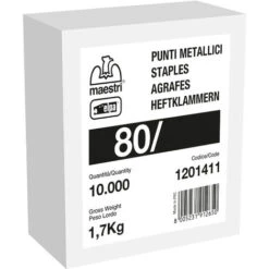 MAESTRI PUNTI ART. 80/ 8 (PZ.10.000) GALVA