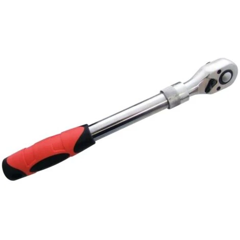 Trade Shop - Chiave A Cricchetto Da 1/4 Reversibile Allungabile Telescopico Cricchetto 2 Trade Shop - Chiave A Cricchetto Da 1/4 Reversibile Allungabile Telescopico Cricchetto - immagine 2