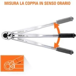 TACKLIFE Chiave Dinamometrica, Professional, 1/2"(42-210 NM), Barra Di Prolunga Di Calibrazione 24T, Riduttore Da 3/8", Scatola, Certificazione, Per Riparatori-HTW2B -Negozio al dettaglio Ks Tools || No name || Beta 51233540 4