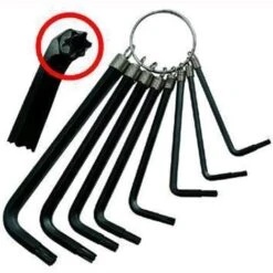Serie Chiavi A Brugola Blinky Torx Pz. 8 T09 - T40