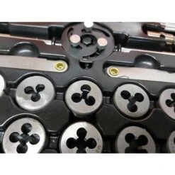 KIT FILIERA 60 PEZZI CASSETTA PER FILETTATURA MASCHI E FEMMINE 16026 -Negozio al dettaglio Ks Tools || No name || Beta 53342732 4