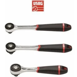 USAG 237 D CRICCHETTO CON QUADRO DI MANOVRA SCORREVOLE CHIAVE PROFESSIONALE-ATTACCO 1/4 ATTACCO 1/4