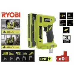 Ryobi GRAFFETTATRICE SPILLATRICE A BATTERIA 18V - 6-14 Mm (NO CHIODI) BATT. ESCLUSA