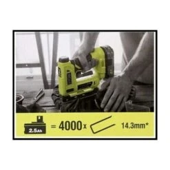 Ryobi GRAFFETTATRICE SPILLATRICE A BATTERIA 18V - 6-14 Mm (NO CHIODI) BATT. ESCLUSA -Negozio al dettaglio Ks Tools || No name || Beta 55866707 5