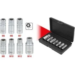 KS TOOLS 1/2 Serie Di Estrattori P.prigionieri,7 Pz -Negozio al dettaglio Ks Tools || No name || Beta 61628492 3