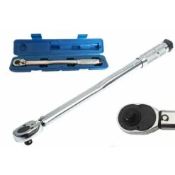 CHIAVE DINAMOMETRICA CRICCHETTO 1/4'' 5-25 Nm PER SERRAGGIO REVERSIBILE 270mm